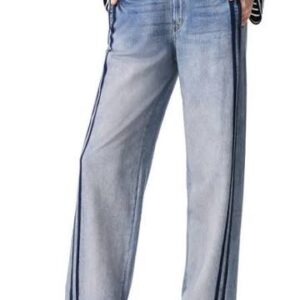Black High-Waist Wide Leg Formal Trousers